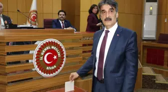 Sivas İl Genel Meclis Başkanlığına Akkaş Seçildi