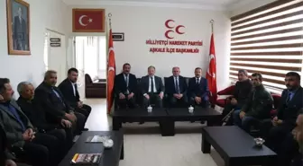 Akdağ'dan İlçelere Teşekkür Ziyareti