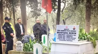 Burhaniye'de Şehit Polisler Mezarları Başında Anıldı