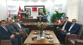 Düzgün'den Başkan Kavak'a Ziyaret