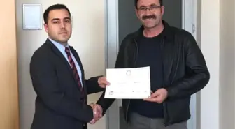 Başkan Korkut Mazbatasını Alarak Göreve Başladı