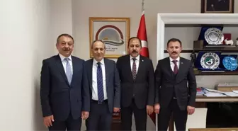 Çorumlu Yöneticiler Hayvancılık Genel Müdürünü Ziyaret Etti