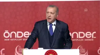 Cumhurbaşkanı Erdoğan: Herkes Bir Yere Savrulmaya Başladı. Bu Dava Adamı Olmak Değil