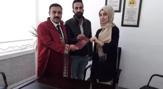 Çiçekdağı İlçe Belediye Başkanı Hakanoğlu, İlk Resmi Nikahını Kıydı