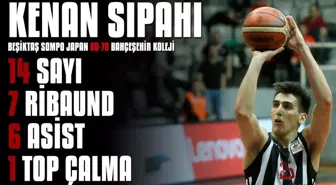 Maçın Yıldızları | Kenan Sipahi - Beşiktaş Sompo Japan 80-78 Bahçeşehir Koleji