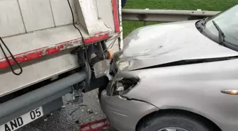 Samsun'da Zincirleme Trafik Kazası: 1 Yaralı