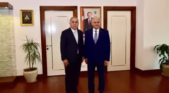 Binali Yıldırım'dan Başkan Turan'a Ziyaret