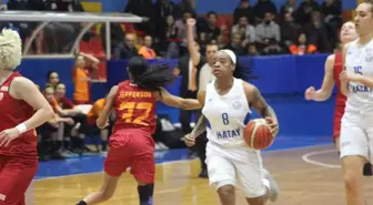 Kadınlar Basketbol Süper Ligi: Hatay Büyükşehir Belediyespor: 62 – Galatasaray: 63