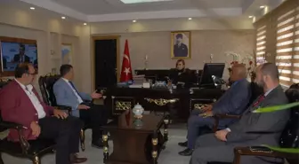 MHP Heyetinden Kaymakam Uçar'a Ziyaret