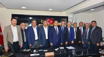 Sendika Başkanlarından Barlak'a Ziyaret
