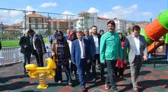 Bir Haftada Yapımı Tamamlanan 10 Bin 600 Metrekarelik Park Hizmete Girdi