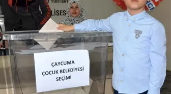 Çaycuma'nın İlk Çocuk Belediye Başkanı Seçildi