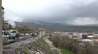 Kulp'u Önce Sağanak Sonra Dolu Vurdu