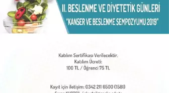 Iı. Beslenme ve Diyetetik Günleri