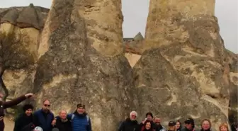 Motosiklet Tutkunları Kapadokya'da