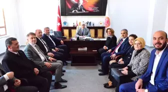 AK Parti'den Başkan Musa Yılmaz'a Tebrik Ziyareti