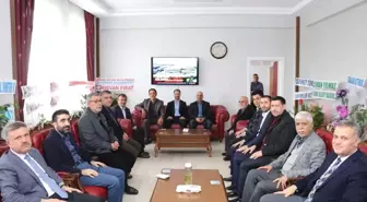 AK Parti İl Başkanlığından Baskil Belediye Başkanına Ziyaret