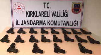 Kırklareli Merkezli Kaçak Silah Operasyonu: 4 Gözaltı