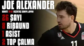 Maçın Yıldızları | Joe Alexander - Banvit 76-67 Beşiktaş Sompo Japan