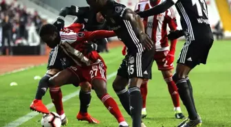 Spor Toto Süper Lig: Dg Sivasspor: 1 - Beşiktaş: 1 (İlk Yarı)