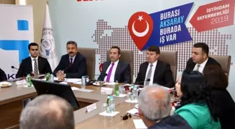 Aksaray'da İl İstihdam ve Mesleki Eğitim Kurulu Toplantısı