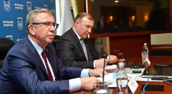 Adıge Cumhurbaşkanı Kumpilov'dan Ankara Büyükşehir Belediyesine Ziyaret