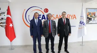 Afad Sen Genel Başkanı Ayhan Çelik'ten İl Müdürü Kaşkaş'a Ziyaret