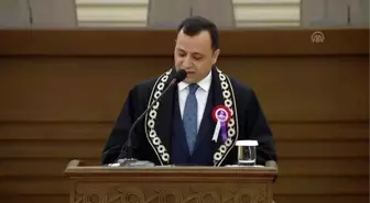 Anayasa Mahkemesi'nin 57. Kuruluş Yıl Dönüm - Anayasa Mahkemesi Başkanı Arslan (2)