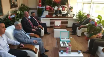 Başkan Avşar'dan Yeni Başhekime Ziyaret