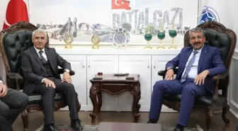 Darende Belediye Başkanı Özkan'dan, Güder'e Ziyaret