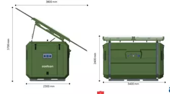 Aselsan'dan Dizel Jeneratörlü Yenilenebilir Hibrit Enerji Sistemi