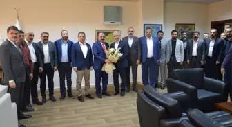 Askon Mersin Şube Başkanı Arslan'dan Gültak ve Tarhan'a 'Hayırlı Olsun' Ziyareti