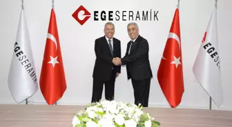 Ege Seramik' te Bayrak Değişimi