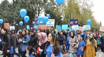 Isparta'da Otizm Farkındalık Yürüyüşü