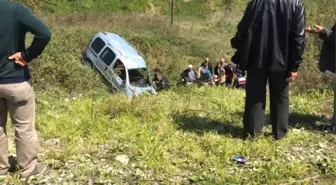 Sinop'ta Trafik Kazası: 1 Yaralı