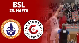 Bsl 28. Hafta Özet | İstanbul Bbsk 65-94 Gaziantep Basketbol