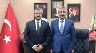MHP İl Başkanı Avşar'dan Darende Belediyesi'ne Ziyaret