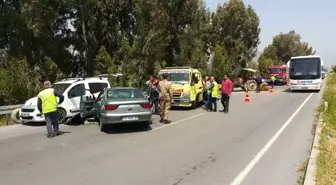 Söke'de Trafik Kazası; 4 Yaralı