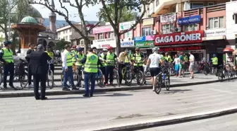 Bursa'da Sağlıklı Yaşam İçin Pedal Çevirdiler