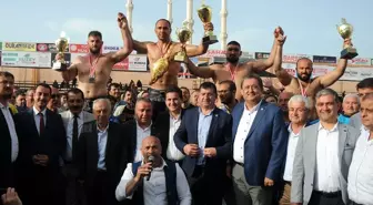 Kumluca'da Başpehlivan Ali Gürbüz Oldu