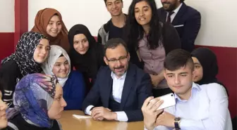 Bakan Kasapoğlu'ndan Yıldırım Beyazıt Anadolu İmam Hatip Lisesi'ne Ziyaret