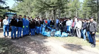 Çalışanlardan Orman Temizliği