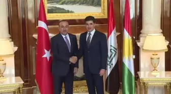 Dışişleri Bakanı Çavuşoğlu, Ikby Başbakanı Neçirvan Barzani ile Görüştü