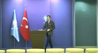AK Parti Sözcüsü Çelik: '(1 Mayıs Emek ve Dayanışma Günü) Emeğin Yüceltildiği Bir Gün Geçirmemizi...