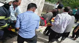 Gaziantep'te Ev Çöktü: 1 Yaralı