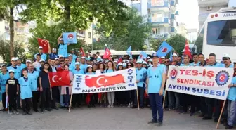 Aydın'da İşçiler 1 Mayıs Kutlamaları