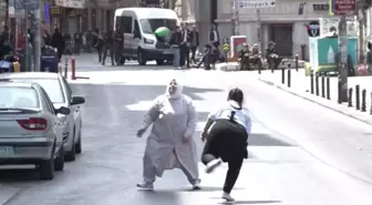 Sıraselviler'de Esnaf Voleybol Oynadı