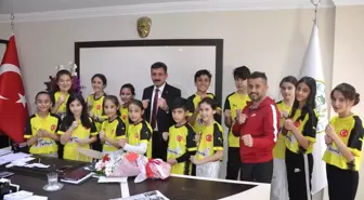 Sporculardan Belediye Başkanı Yılmaz'a Ziyaret