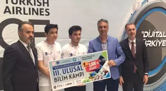 3. Ulusal Bilim Kampı Proje Yarışması'nda Ssbl Şampiyon Oldu