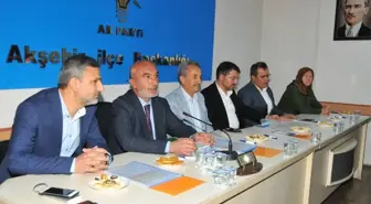 Başkanı Angı'dan Akşehir'e Teşekkür Ziyareti